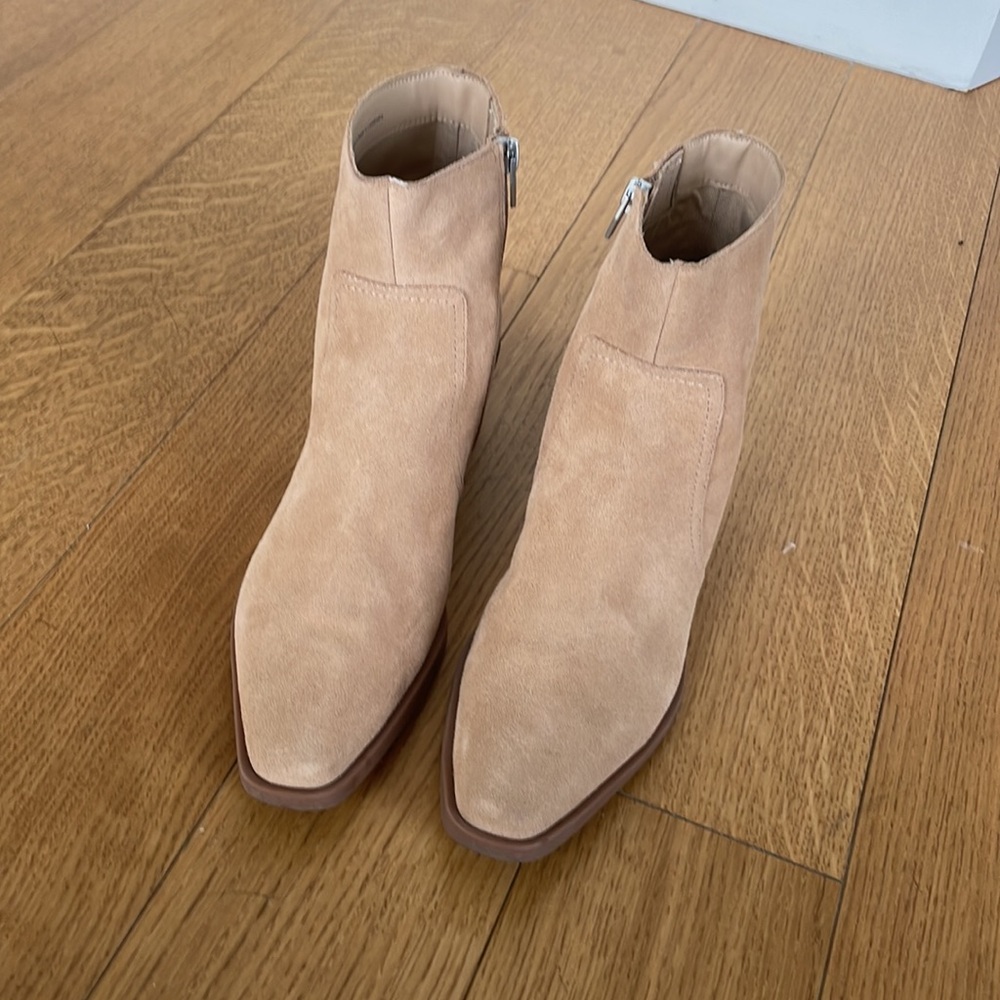 Camel Ankle Boots